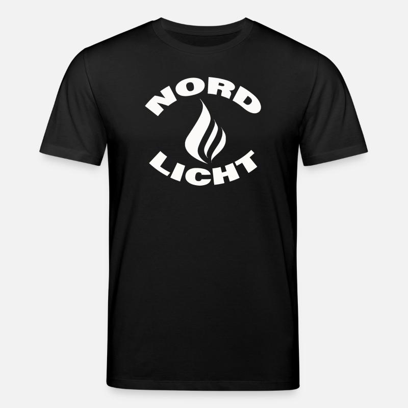 NORDLICHT - Stanley/Stella Unisex Bio-T-Shirt CREATOR  - Schwarz