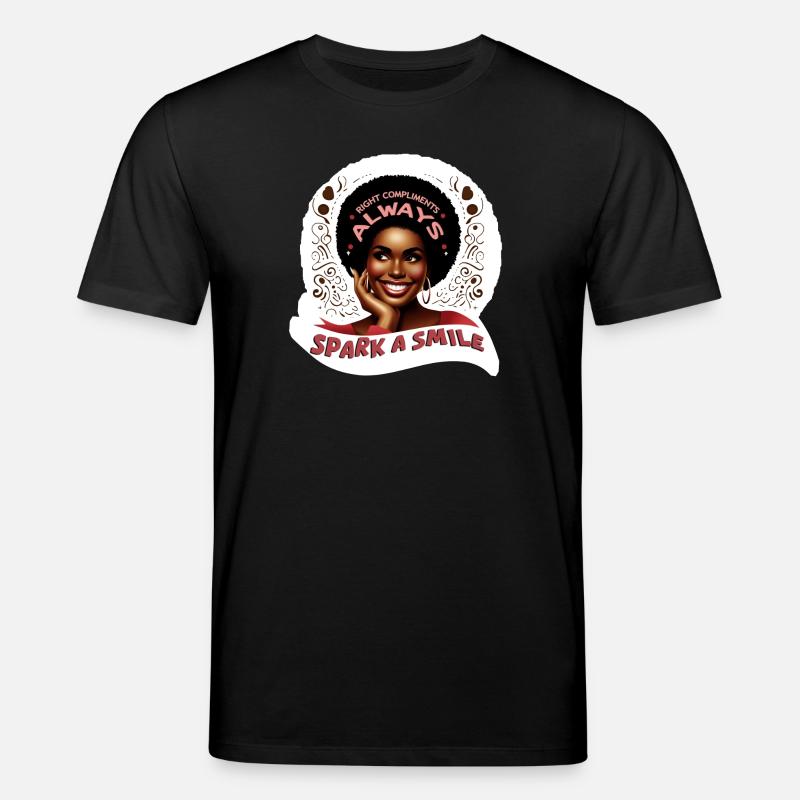 SPARK A SMILE - T-shirt bio CREATOR Stanley/Stella Unisexe - noir