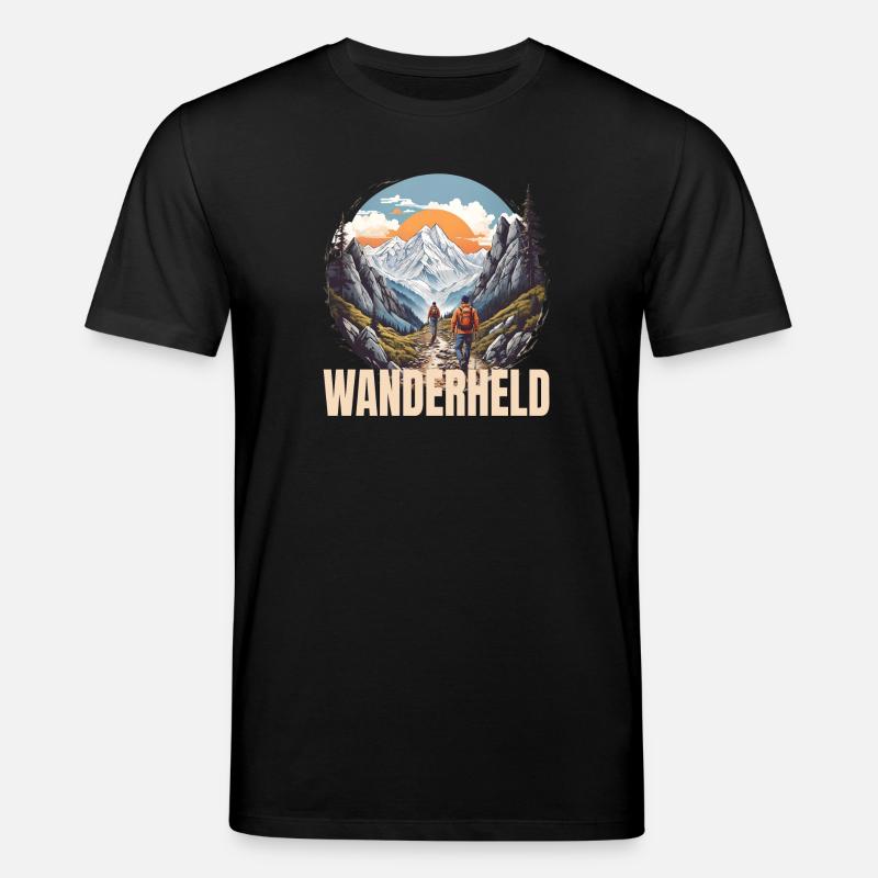 Wanderheld - Stanley/Stella Unisex Bio-T-Shirt CREATOR  - Schwarz
