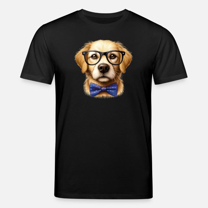 Hund - Stanley/Stella Unisex Bio-T-Shirt CREATOR  - Schwarz