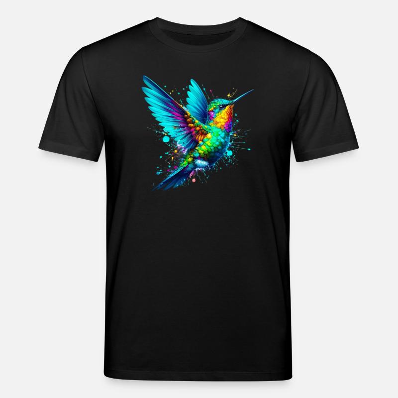 Kolibri - Stanley/Stella Unisex Bio-T-Shirt CREATOR - Schwarz