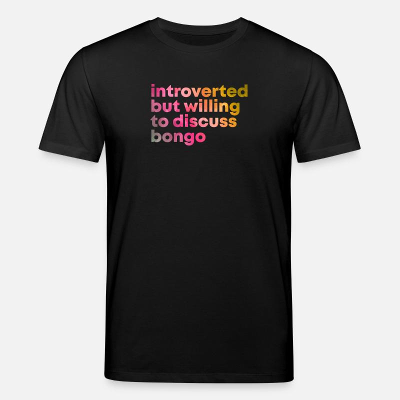 Bongo - T-shirt bio CREATOR Stanley/Stella Unisexe - noir