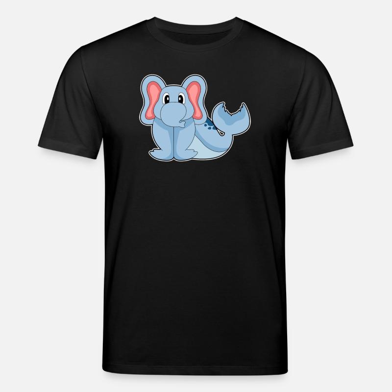 Eléphant de mer - T-shirt bio CREATOR Stanley/Stella Unisexe - noir