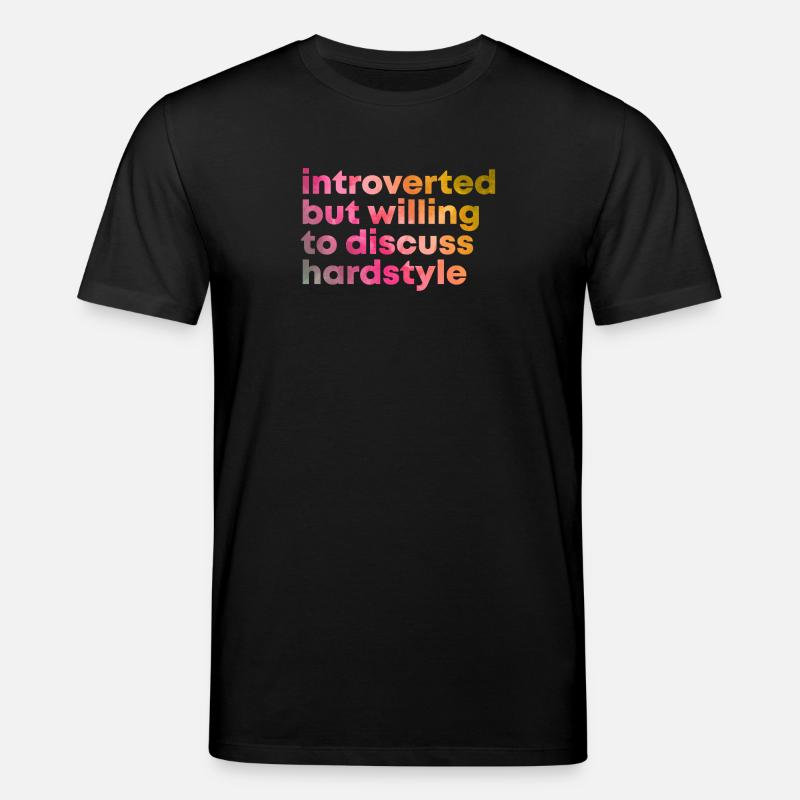 HARDSTYLE - Stanley/Stella Unisex Bio-T-Shirt CREATOR  - Schwarz