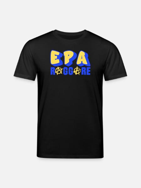 Epa Raggare Punk - Stanley/Stella CREATOR Unisex Organic T-Shirt - black