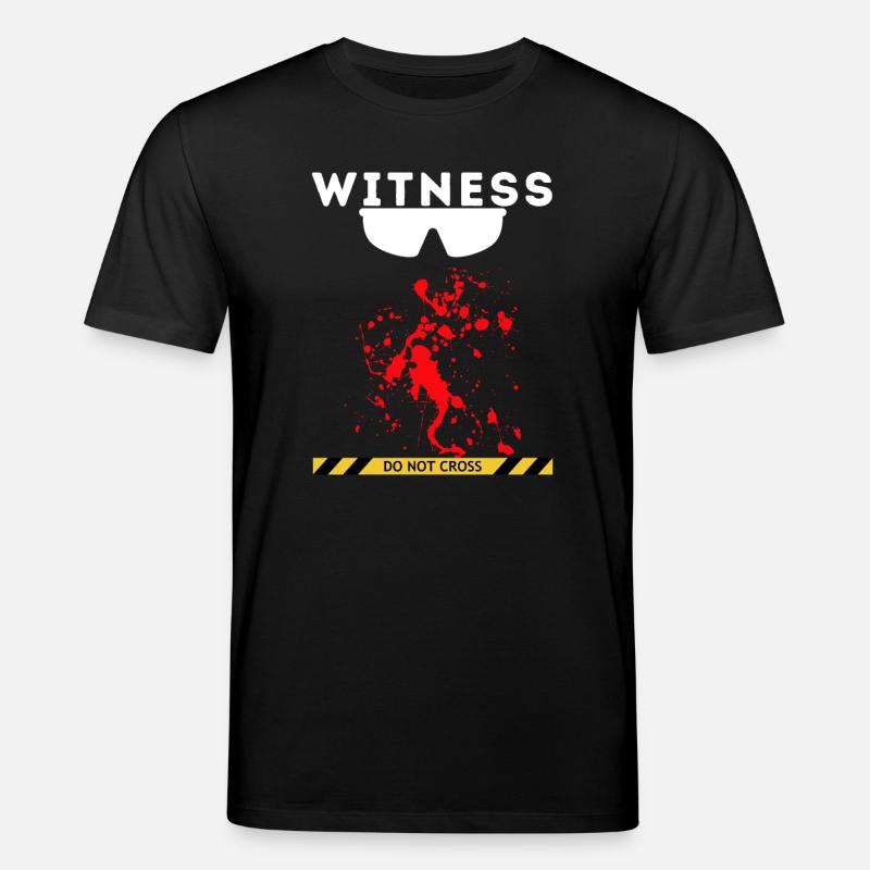 Témoin - T-shirt bio CREATOR Stanley/Stella Unisexe - noir