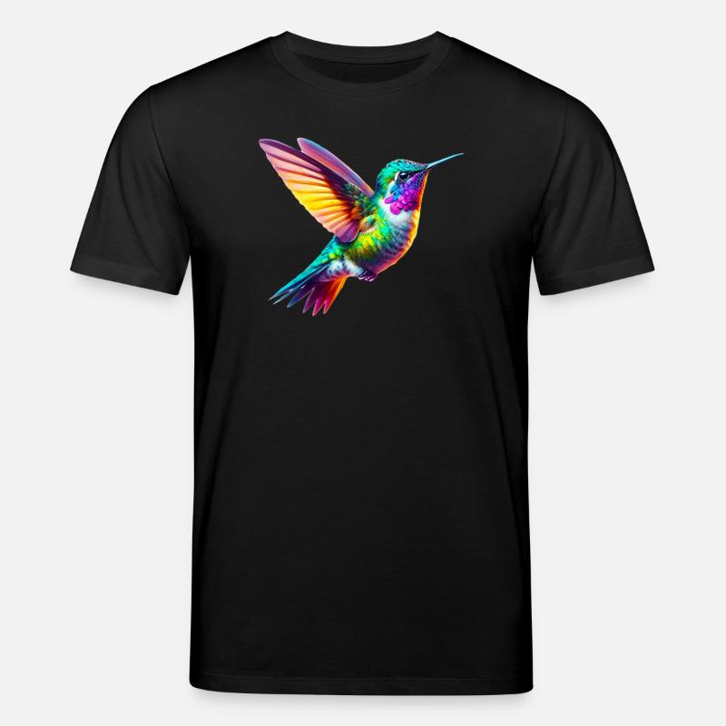 Kolibri - Stanley/Stella Unisex Bio-T-Shirt CREATOR  - Schwarz