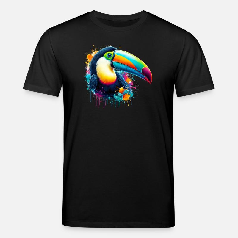 Tukan - Stanley/Stella Unisex Bio-T-Shirt CREATOR  - Schwarz
