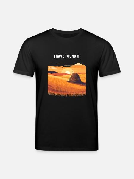 Needle in a haystack - Stanley/Stella CREATOR Unisex Organic T-Shirt - black