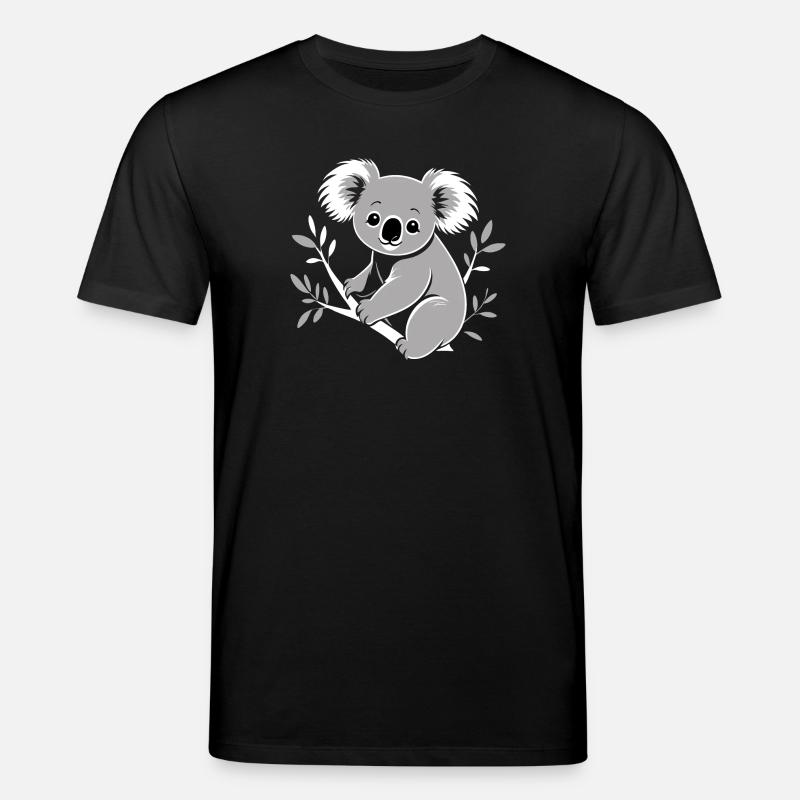 Koala - T-shirt bio CREATOR Stanley/Stella Unisexe - noir