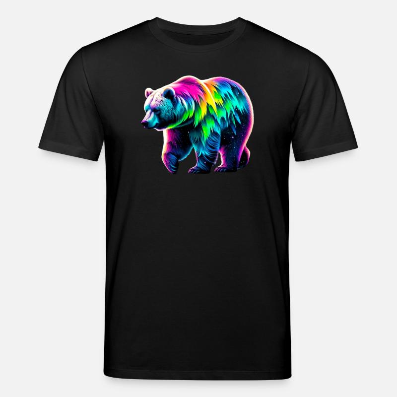 Bär - Stanley/Stella Unisex Bio-T-Shirt CREATOR  - Schwarz