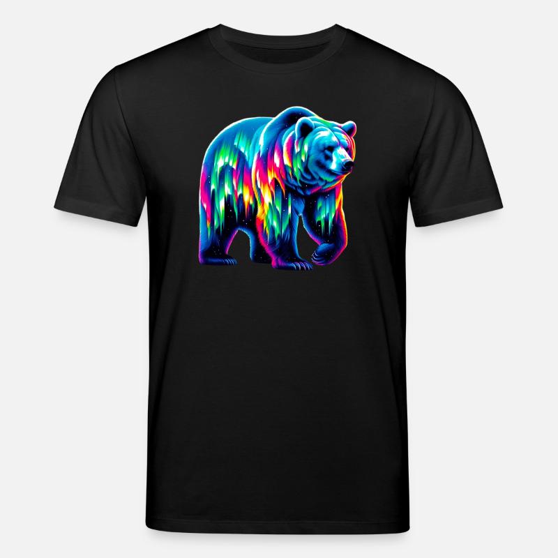 Bär - Stanley/Stella Unisex Bio-T-Shirt CREATOR  - Schwarz