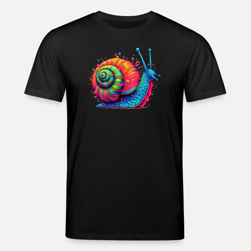 Escargot - T-shirt bio CREATOR Stanley/Stella Unisexe - noir