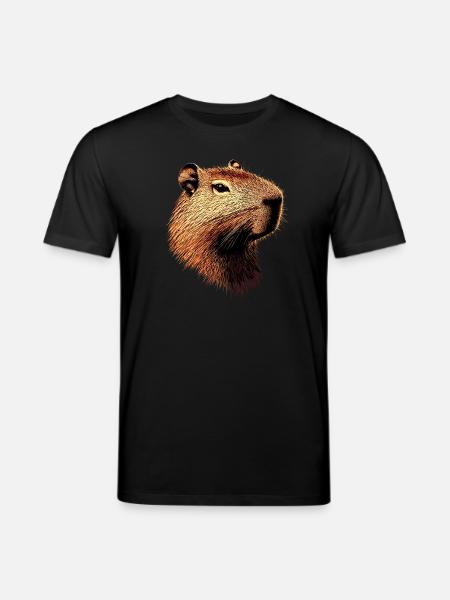 Capybara Be Capy Capybara Hauska Capybara - Stanley/Stella CREATOR unisex luomu-t-paita - musta