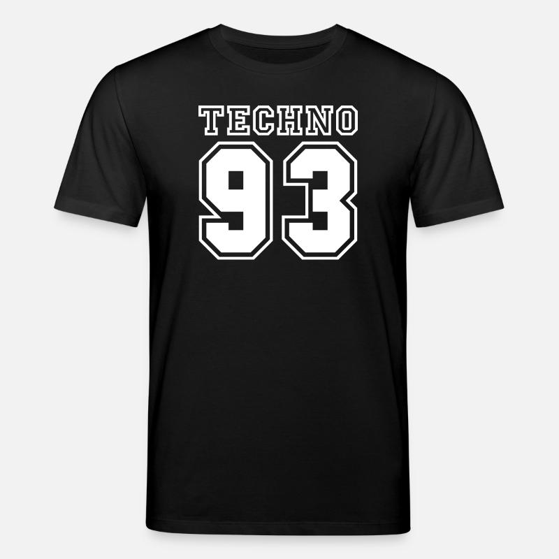 TECHNO 93 - T-shirt bio CREATOR Stanley/Stella Unisexe - noir