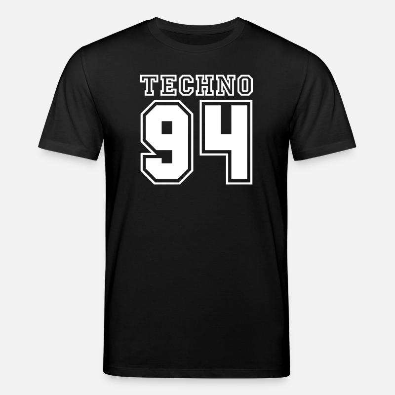 TECHNO 94 - Stanley/Stella Unisex Bio-T-Shirt CREATOR  - Schwarz
