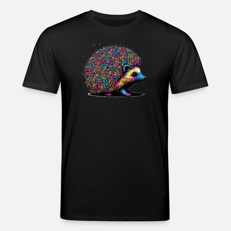 Igel - Stanley/Stella Unisex Bio-T-Shirt CREATOR  - Schwarz