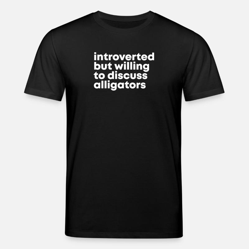 Alligator - Stanley/Stella Unisex Bio-T-Shirt CREATOR - Schwarz