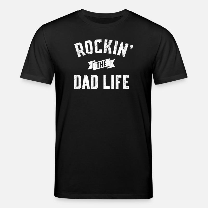 Vie de papa rock - T-shirt bio CREATOR Stanley/Stella Unisexe - noir