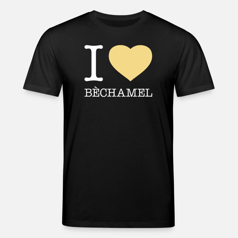 J’ADORE LA BÉCHAMEL - T-shirt bio CREATOR Stanley/Stella Unisexe - noir