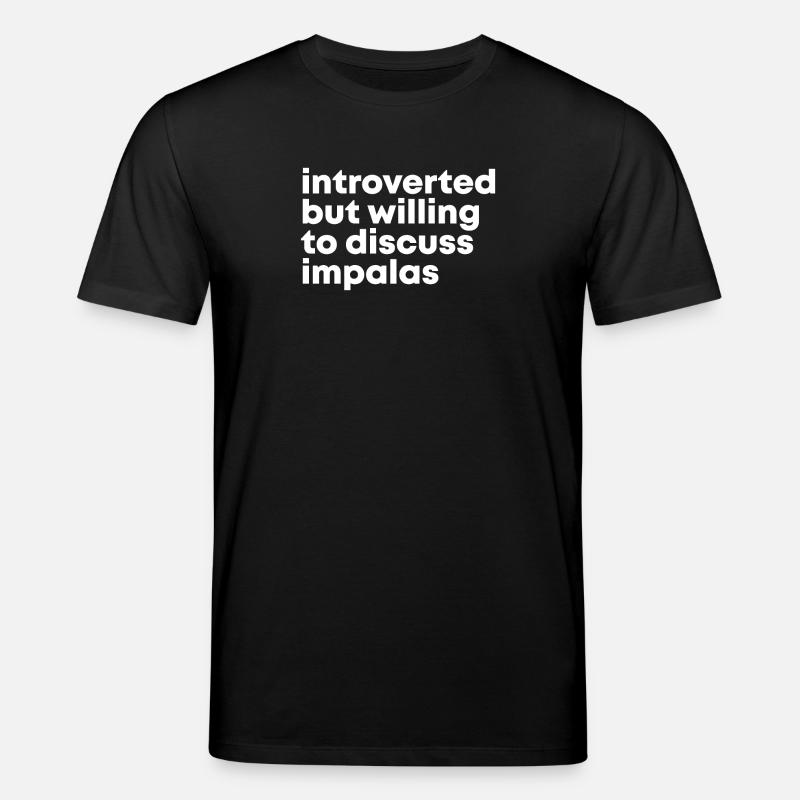 Impala - Stanley/Stella Unisex Bio-T-Shirt CREATOR  - Schwarz