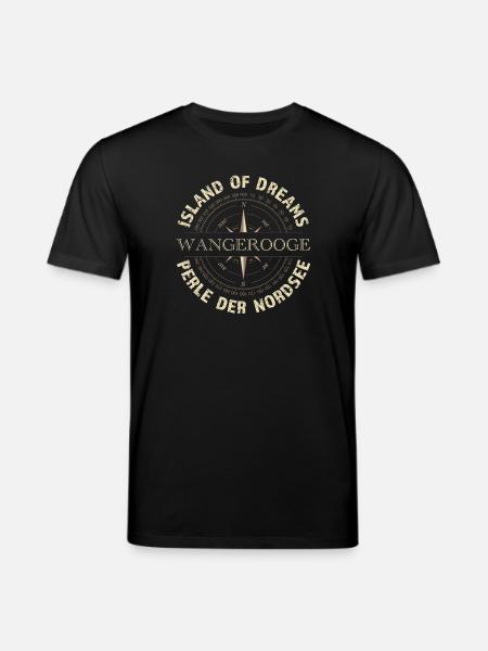 Island of Dreams - Wangerooge - Stanley/Stella Unisex Bio-T-Shirt CREATOR - Schwarz
