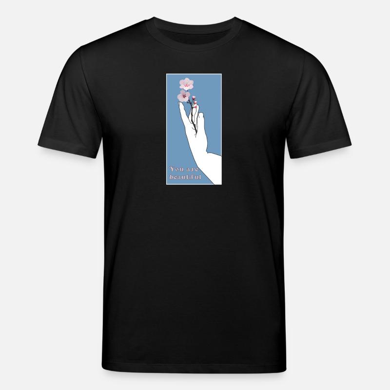 Tu es belle - T-shirt bio CREATOR Stanley/Stella Unisexe - noir