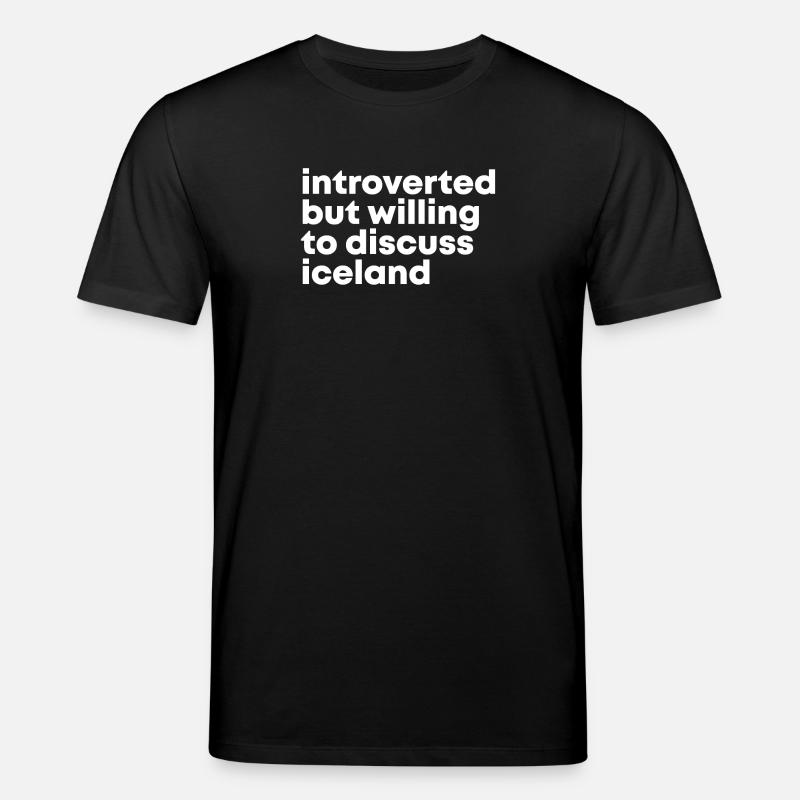 Island - Stanley/Stella Unisex Bio-T-Shirt CREATOR  - Schwarz