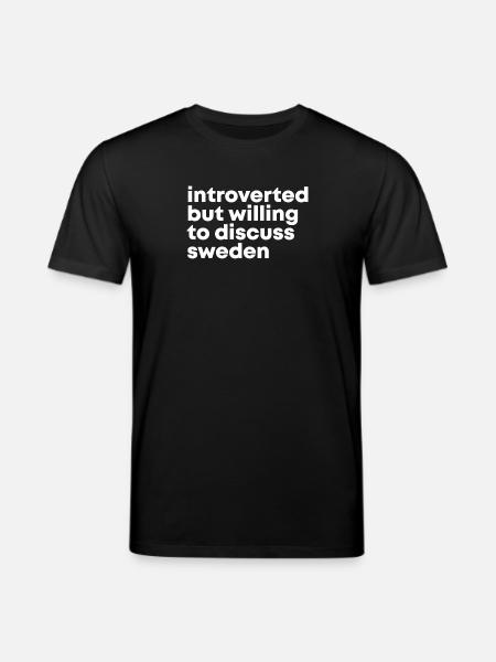 Sweden Sweden Sweden - Stanley/Stella CREATOR Unisex Organic T-Shirt - black