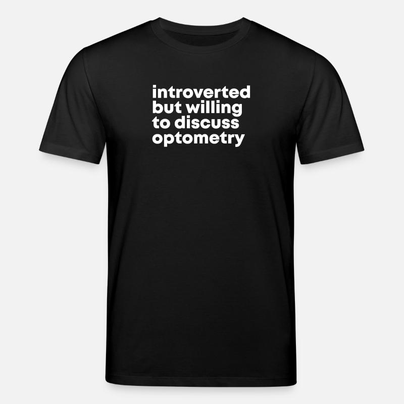 Optometry Optometry Optometry - Stanley/Stella CREATOR Unisex Organic T-Shirt - black
