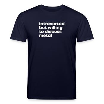 Metall - Stanley/Stella Unisex Bio-T-Shirt CREATOR  - Navy - Vorne