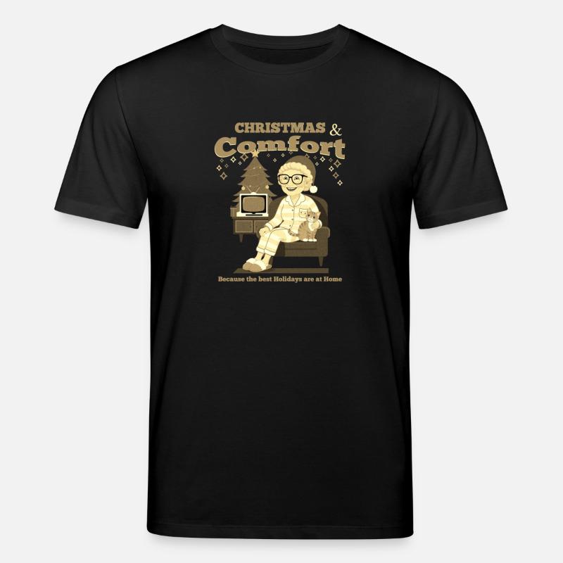 Noël et commodité - T-shirt bio CREATOR Stanley/Stella Unisexe - noir