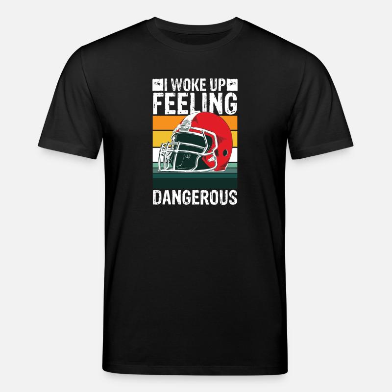 I woke up feeling - Stanley/Stella Unisex Bio-T-Shirt CREATOR  - Schwarz
