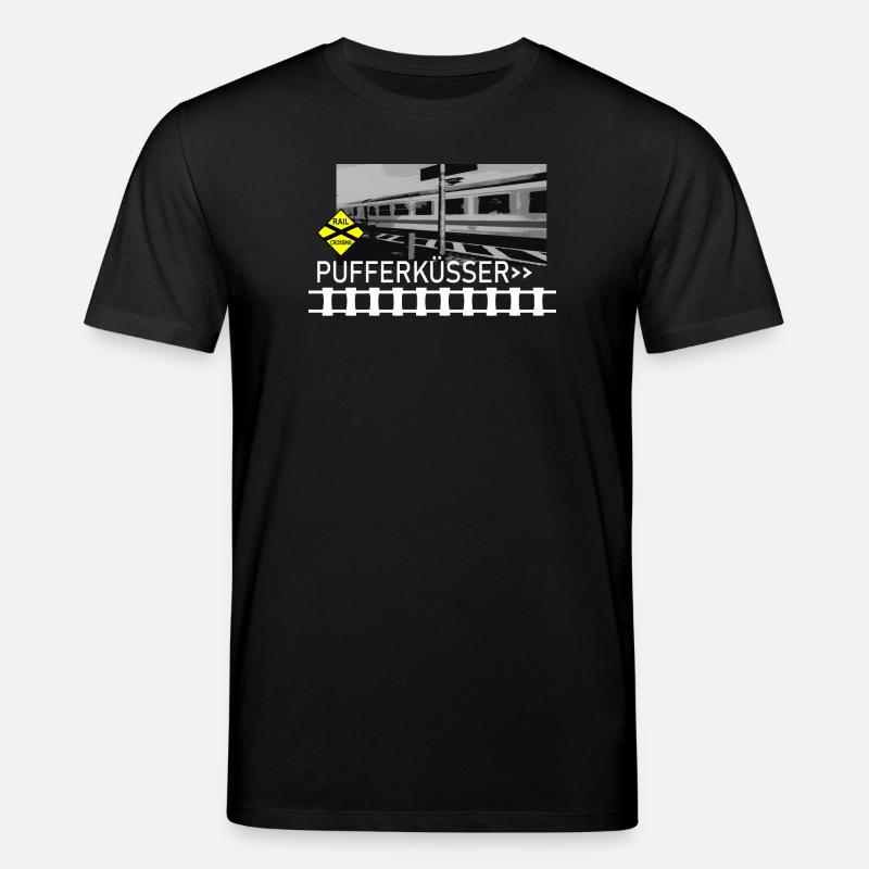 PUFFERKÜSSER - Stanley/Stella Unisex Bio-T-Shirt CREATOR  - Schwarz