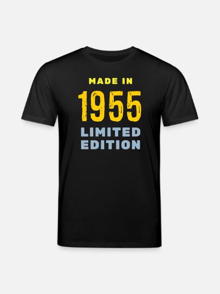 1955 - Stanley/Stella CREATOR Unisex Organic T-Shirt - black