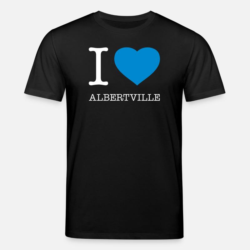 J’ADORE ALBERTVILLE - T-shirt bio CREATOR Stanley/Stella Unisexe - noir