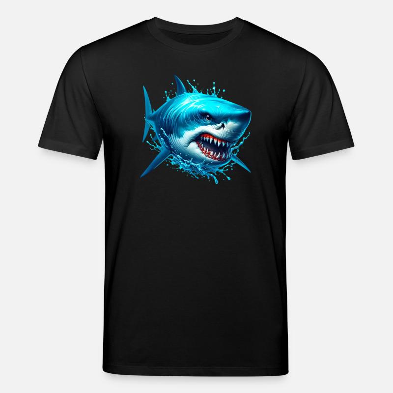 Requin - T-shirt bio CREATOR Stanley/Stella Unisexe - noir