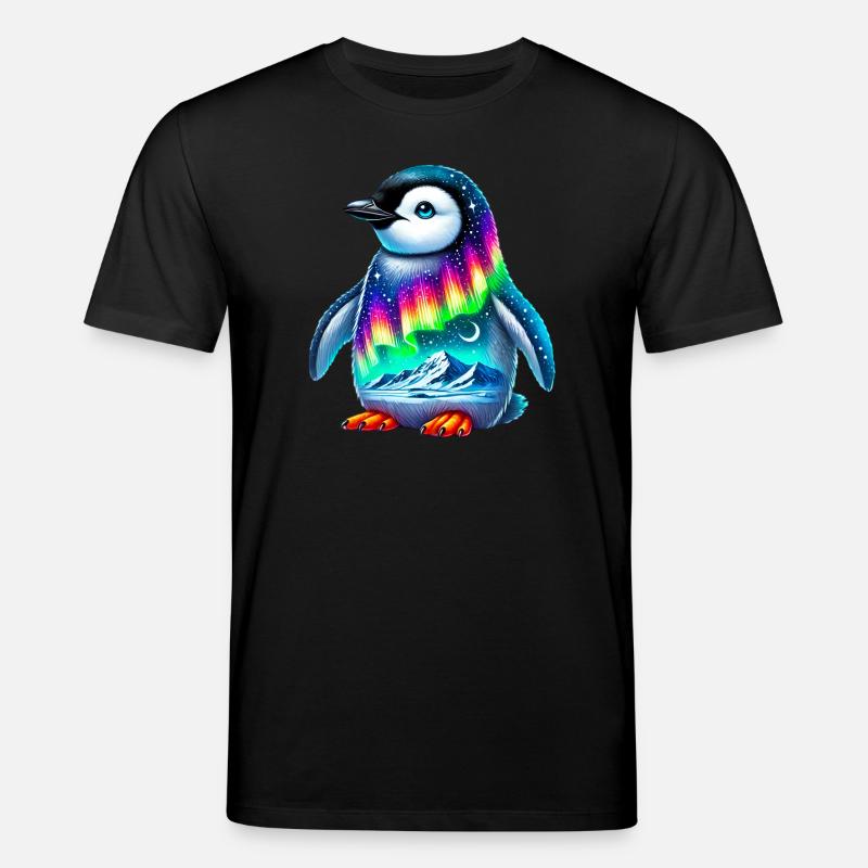 Pingouin - T-shirt bio CREATOR Stanley/Stella Unisexe - noir