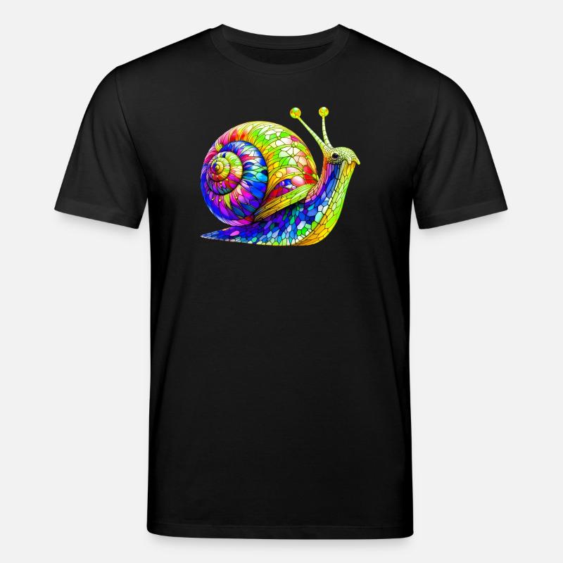 Escargot - T-shirt bio CREATOR Stanley/Stella Unisexe - noir