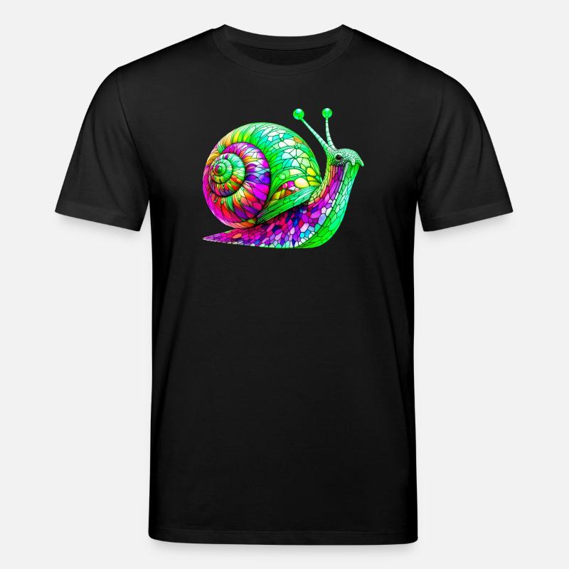 Escargot - T-shirt bio CREATOR Stanley/Stella Unisexe - noir