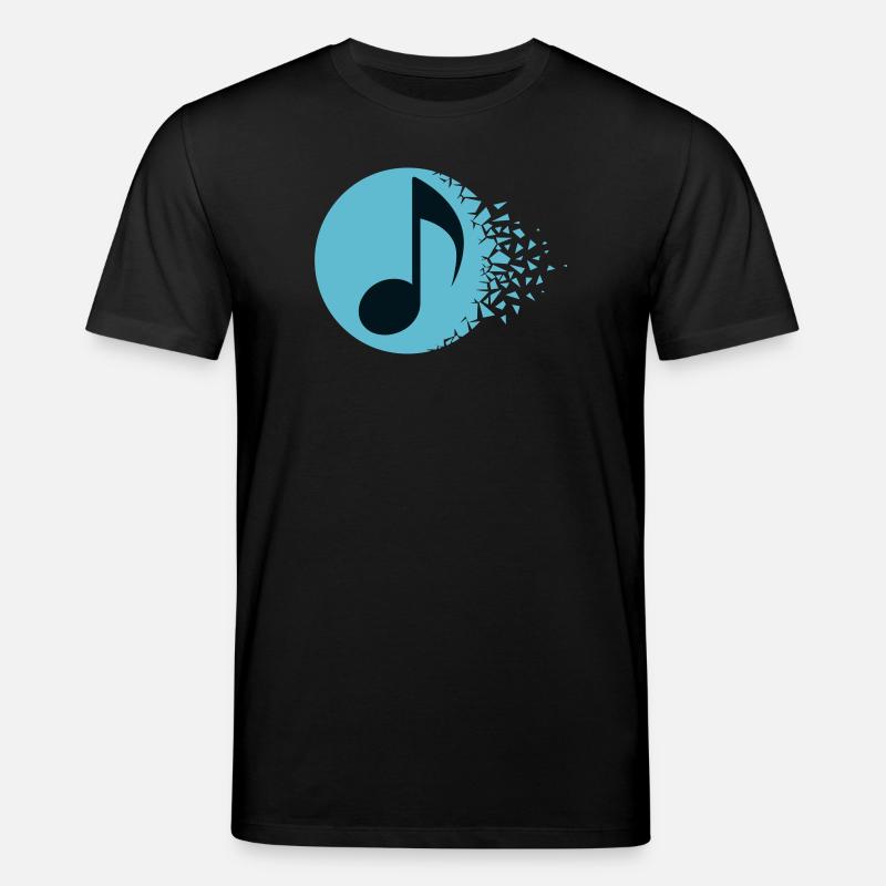 Melodische Burst-Note - Stanley/Stella Unisex Bio-T-Shirt CREATOR  - Schwarz