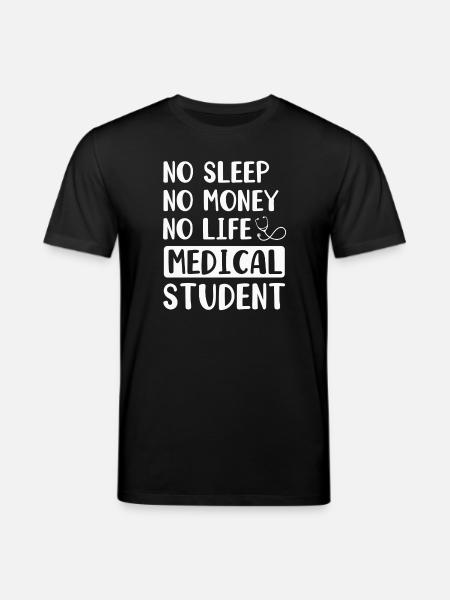 Medicine Student Doctor - Stanley/Stella CREATOR Unisex Organic T-Shirt - black