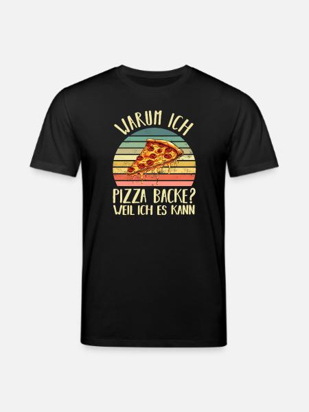 PIzza Bäcker Pizzaiolo - Stanley/Stella Unisex Bio-T-Shirt CREATOR - Schwarz