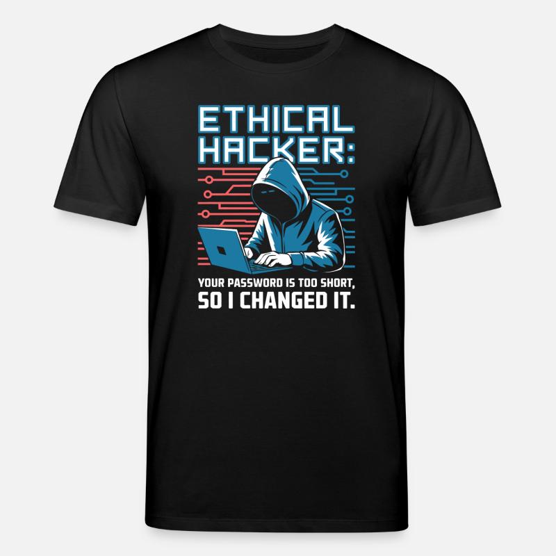 Ethischer Hacker - Stanley/Stella Unisex Bio-T-Shirt CREATOR  - Schwarz