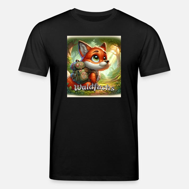 Waldfuchs - Stanley/Stella Unisex Bio-T-Shirt CREATOR  - Schwarz