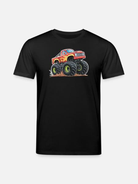 Monster Truck Madness - Stanley/Stella CREATOR Unisex Organic T-Shirt - black