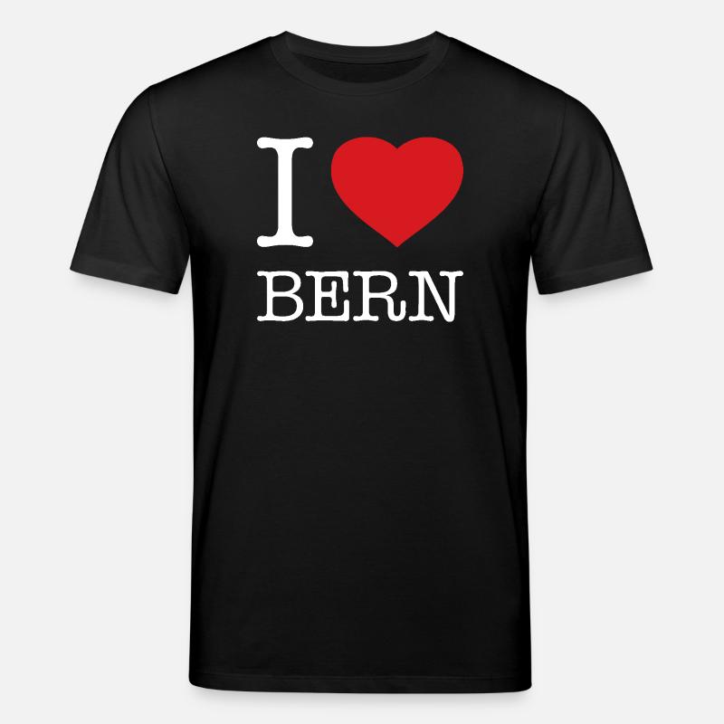 J’ADORE BERNE - T-shirt bio CREATOR Stanley/Stella Unisexe - noir