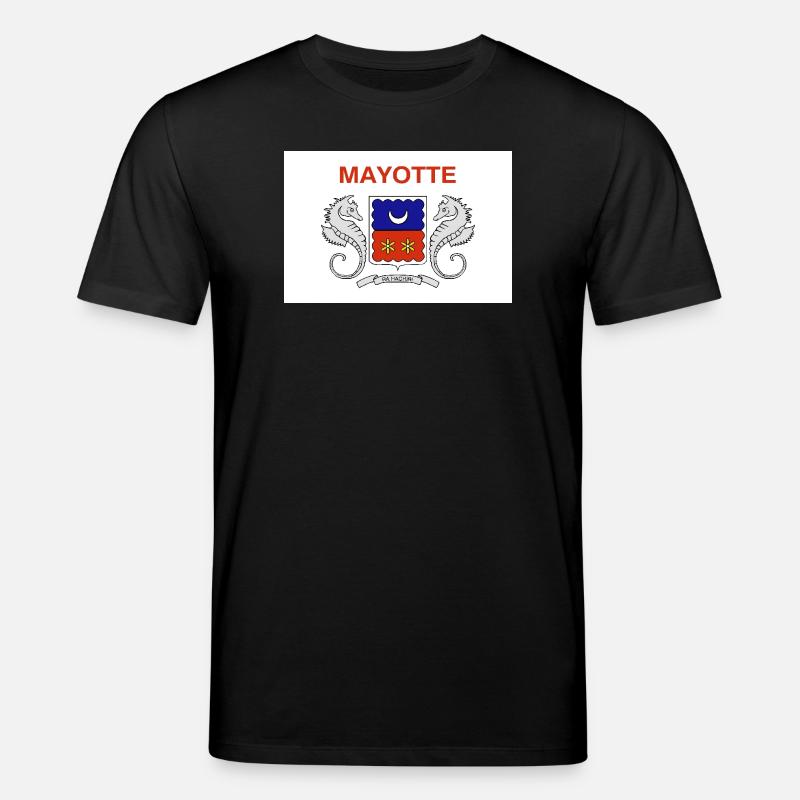 Mayotte - T-shirt bio CREATOR Stanley/Stella Unisexe - noir