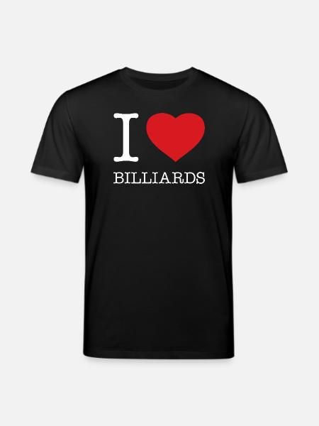 J’ADORE LE BILLARD - T-shirt bio CREATOR Stanley/Stella Unisexe - noir