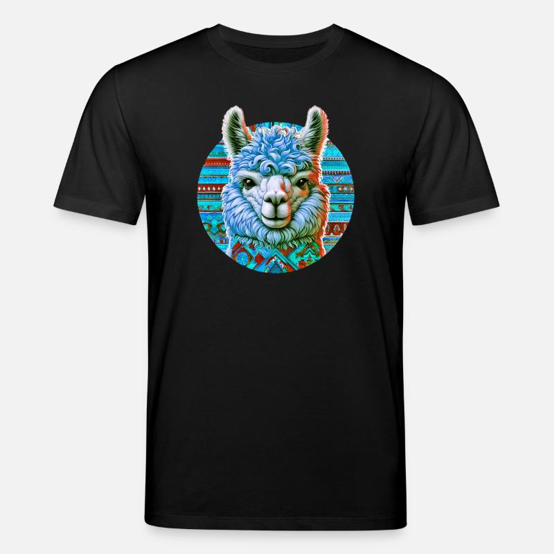 Alpaka - Stanley/Stella Unisex Bio-T-Shirt CREATOR  - Schwarz